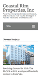 Mobile Screenshot of coastalrim.com